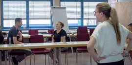 Selbstbewusstes Auftreten Susi Krauseneck