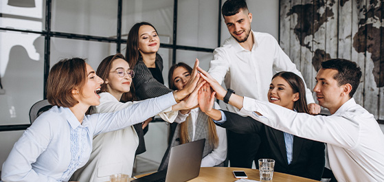 Employer Branding Teambilding, gute Zusammenarbeit