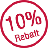 10 % Rabatt